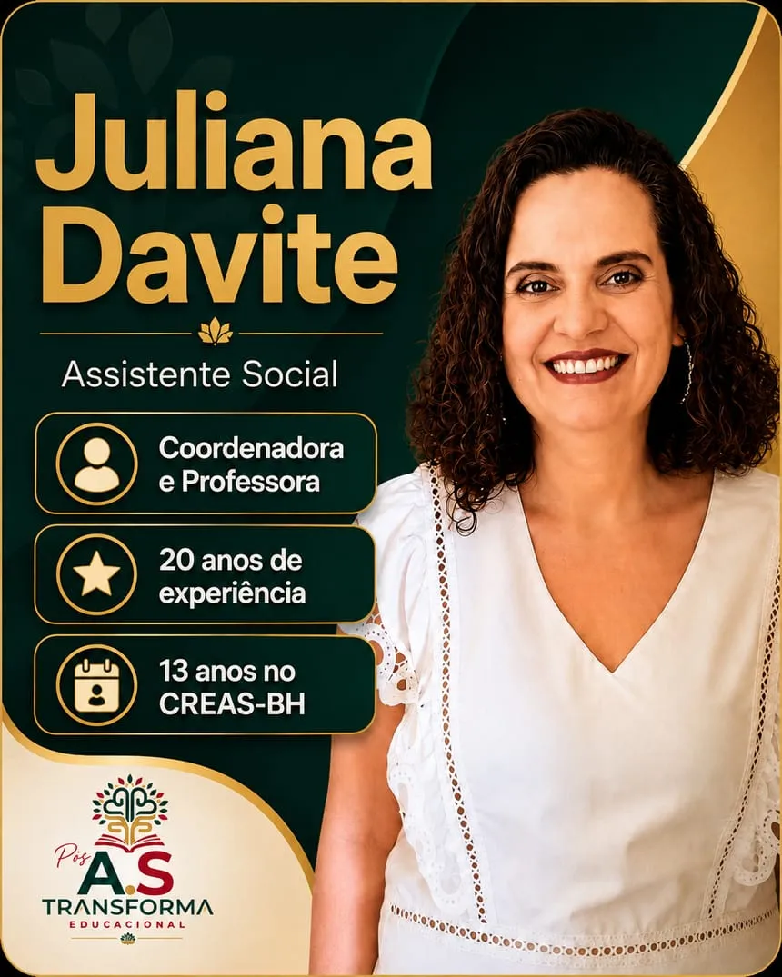 Professora Juliana Davite, especialista em violência doméstica