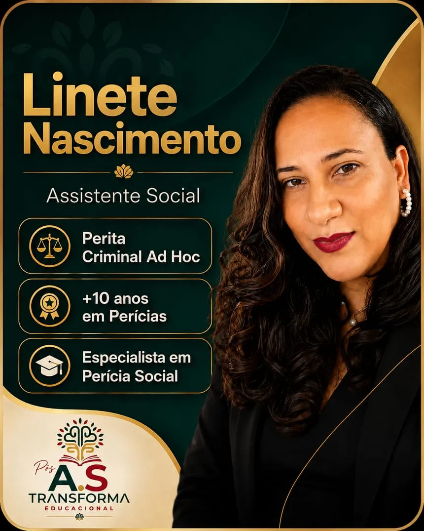 Professora Linete Nascimento, especialista em Perícia Social