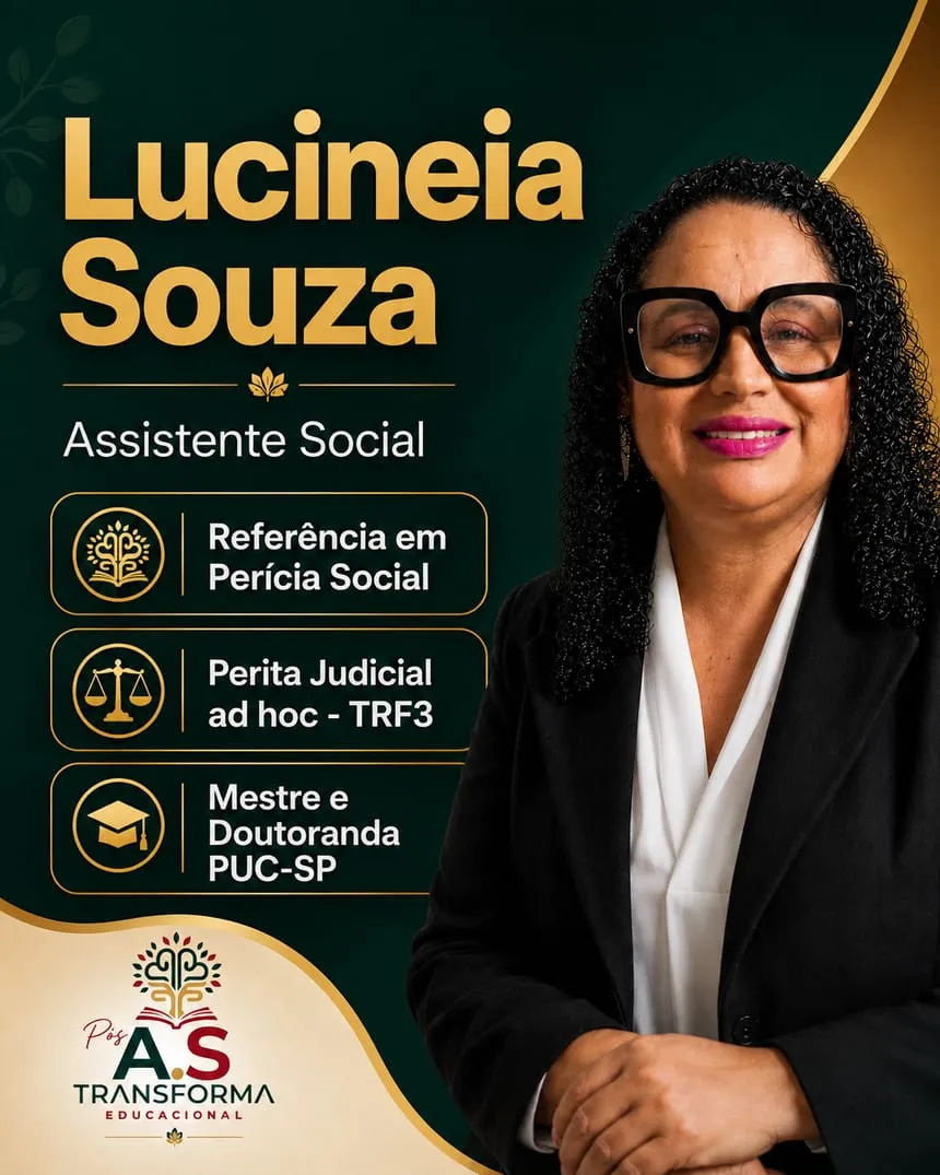 Professora Lucineia do Carmo Souza, doutoranda na PUC-SP e perita da Justiça Federal