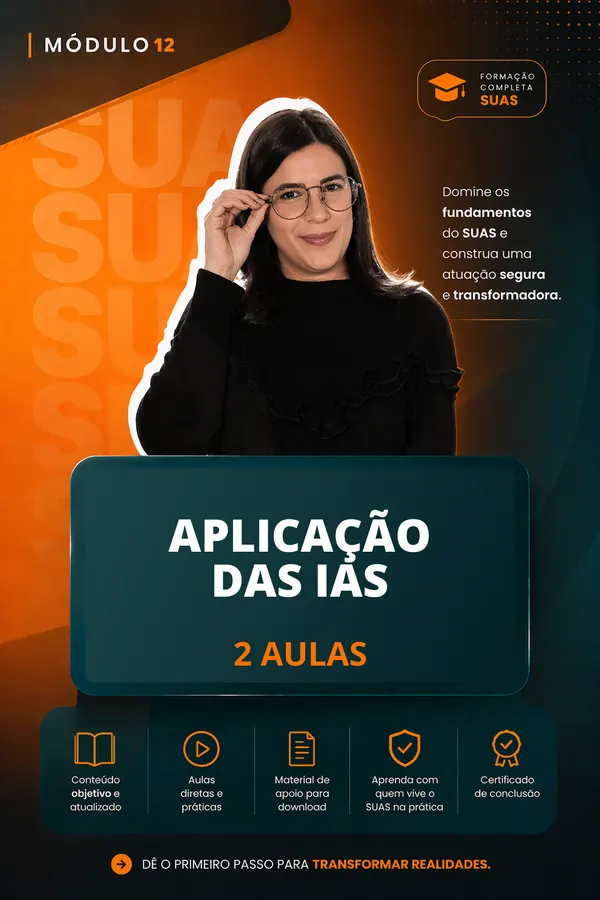 Módulo 11 — Aplicação das IAs. 2 aulas.